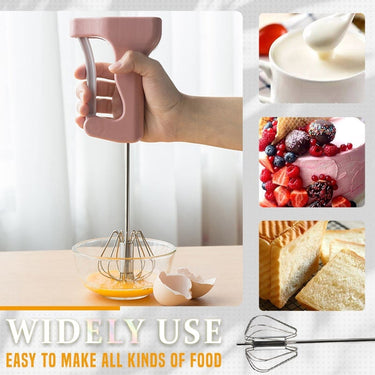 Hand-Held Small Semi-Automatic Press Whisk(40% OFF)